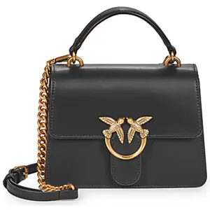 Sac Bandouliere Pinko LOVE ONE TOP HANDLE MINI LIGHT VITELLO SETA femm...
