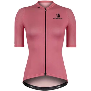 Etxeondo Korte Mouwen Fietsshirt Batura Essentials Roze L Vrouw pas cher