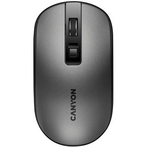 CANYON Souris rechargeable sans fil avec boutons silencieux MW-18 gris (CNS-CMSW18DG) pas cher