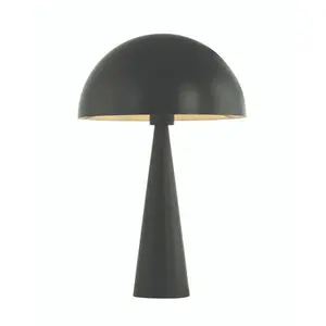 LARISSA LIGHTING Lampe de Table à Poser D300 Pour Ampoule led E27 Noir Mat zambelis pas cher