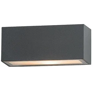 Larissa Lighting - Bankya Applique Extérieure Applique 1x E27 Graphite... pas cher