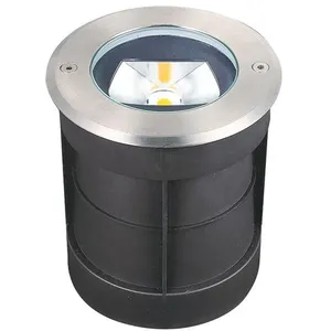 Spot Encastrable Extérieur de Sol Rond led D130 7W Asymétrique Inox Za...Vendu parmanomano