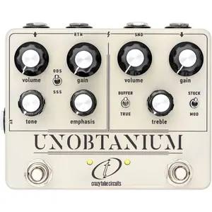 Crazy Tube Circuits Unobtanium Dual Overdrive