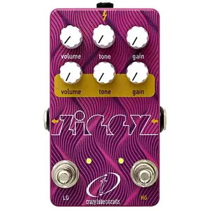 Crazy Tube Circuits Ziggy V2 overdrive distortion effectpedaal pas cher