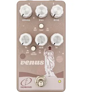 Crazy Tube Circuits Venus Real Tube Overdrive effectpedaal pas cher
