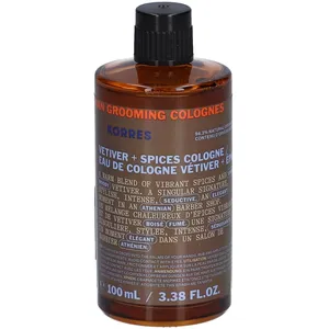 Korres Athenian Grooming Eau de Cologne Vetiver + Spice 100 ml pas cher