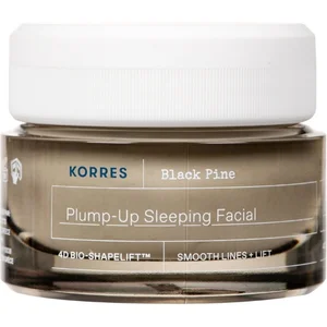Comparateur de prix : Korres Pin Noir Crème Faciale de Nuit Repulpante | 40 ml