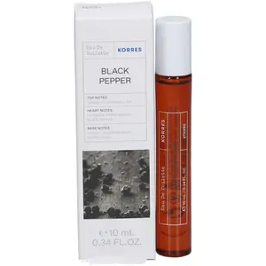Korres Eau de Toilette Black Pepper Format Nomade 10 ml pas cher