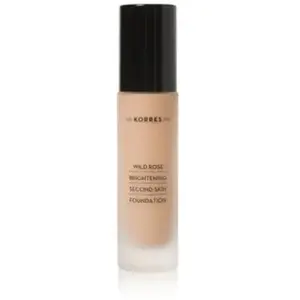 Korres Wild Rose Brightening Second-Skin Foundation SPF15 WRF3 | 30 ml pas cher