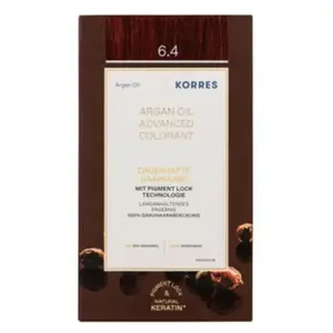 -Korres Coloration Permanente Huile dArgan (Coloration : 6.4 Blond Fon... pas cher