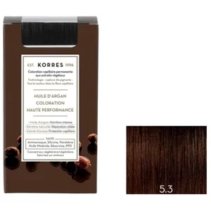 Comparateur de prix : Korres Capillaire Coloration Permanente Châtain Doré 5.3