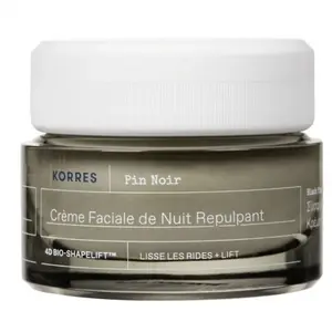 Korres Crème De Nuit 3d Au Pin Noir 40 Ml pas cher