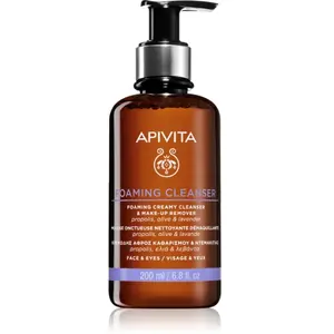 Apivita Gel Cleansing Foam with Olive, Lavender & Propolis _2 - 200 ml pas cher