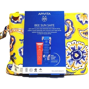 Apivita Suncare Crème Bee Sun Safe Defense Face Cream SPF50 50ml pas cher