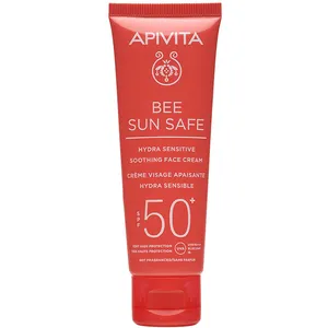 homehot Apivita Bee Sun Safe Crème Visage Apaisante Hydra Sensible SPF 50+ | 50 ml pas cher