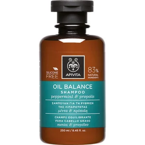 Apivita Oily Hair Shampooing Equilibrant pour Cheveux Gras | 250 ml pas cher