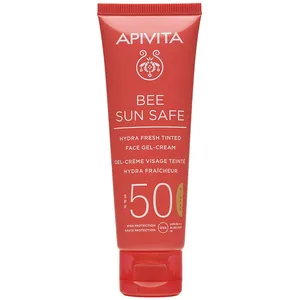 Apivita Bee Sun Safe Gel-Crème Teinté Visage Hydra Fresh Spf 50 50 ml pas cher