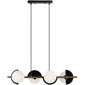 Zumaline, Suspension, Luminaire hanging Viokef Darcy, 100 W, G9 (G9) pas cher