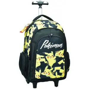 Pokemon Sac à dos à roulettes Pokémon Pikachu 50 CM - Cartable pas cher