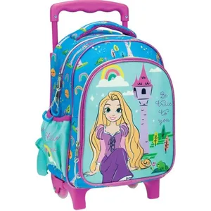 Sac à dos à roulettes - Disney Princesses - Raiponce - 31 CM - Rose - ... pas cher