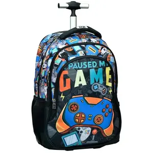 Sac à dos à roulettes Gamer Play 48 CM - Cartable pas cher
