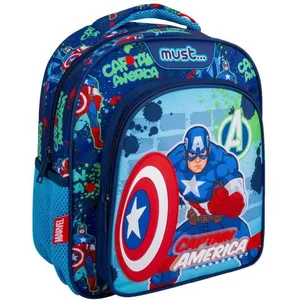 Sac à dos - AVENGERS - Captain America - 31 CM - Maternelle - Mixte pas cher