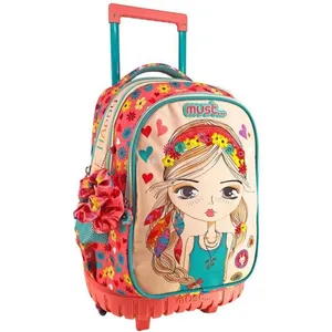 Sac à dos à roulettes - CMP - Must Be Happy - 45 CM - Multicolore - Fi... pas cher