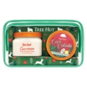 TREE HUT Xmas Set Coco Colada Sugar Scrub & Whipped Body Butter Persoo... pas cher
