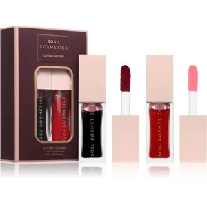 Sosu | Lavish Lip Duo Gift Set - Lip Oil - Lip Stain - Vegan
