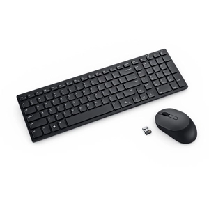 Ensemble clavier et souris sans fil Dell Silent Keyboard and Mouse KM555 - AZERTY - Français pas cher