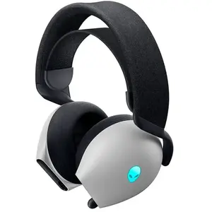 Comparateur de prix : Dell Alienware AW725H (Filaire, Sans fil), Casque gaming, Blanc, Noir