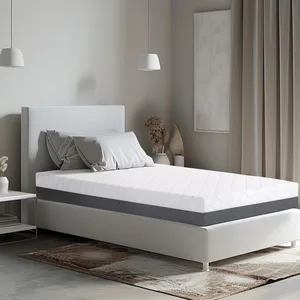 Matelas TANHK à mémoire 90x190 cm,Mi-ferme,Orthopédique,Hypoallergénique,Housse amovible,Fabriqué en Italie pas cher