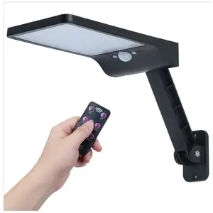 TIGREZY Lampe Solaire Extérieur, 48 led Lumiere Solaire avec Détecteur de Mouvement 3 Modes IP65 Étanche Projecteur Solaire Puissant avec Télécommande, pas cher