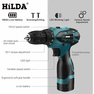 ENSOLEILLE Mini-perceuse électrique sans fil, Ensoleillé pas cher