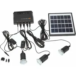 TIGREZY Lampes solaires extérieures à led, ampoules d'éclairage, panneaux solaires système pas cher
