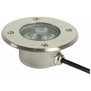 TIGREZY Spot Encastrable led Exterieur Terrasse Très Mince 3W Spot led Encastrable Exterieur IP68 Étanche Corps en Acier Inoxydable Utilisé pour Trottoir pas cher