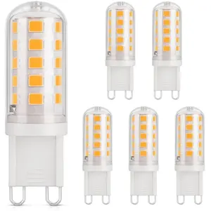 Comparateur de prix : Lablanc - Ampoule led G9 3W, équivalen 40W halogène, Blanc chaud 2700K, 410lm, cri 85, Non-dimmable, 230V, Économie d'énergie, Base en céramique,