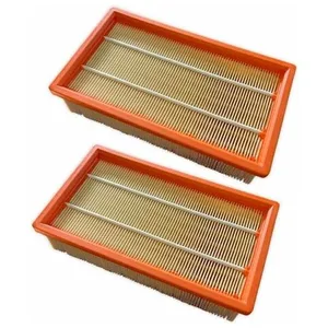 LABLANC 2 pièces Filtre plissé plat de rechange pour Karcher NT25/1 Ap... pas cher