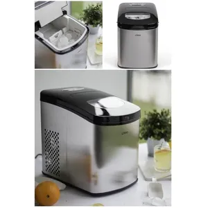 Livoo Machine à glaçons INOX 12kg Réservoir 1,7L - 150W - Bac amovible... pas cher