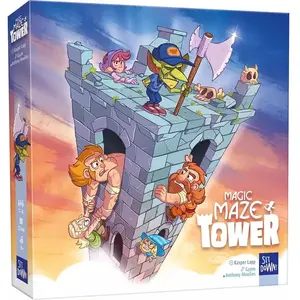 Jeu de stratégie Sit Down Magic Maze Tower pas cher