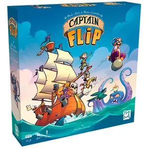 Asmodee Jeu De Société Captain Flip pas cher