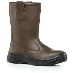 Botte de sécurité en cuir non fourrée Coverguard Pyroxite S3 src Marron 45 pas cher