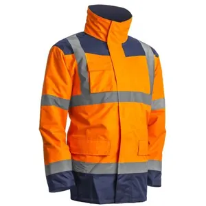 Comparateur de prix : Veste KANATA PU HI-VIZ 3M orange fluo/marine TS - COVERGUARD - 7KANOS