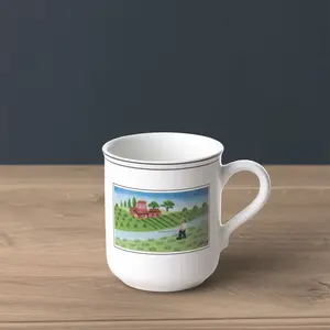 Villeroy & Boch 10-2337-4874 Mug à Anse 0,3 L Porcelaine Vert 32,2 x 21,5 x 11,7 cm Mug pas cher