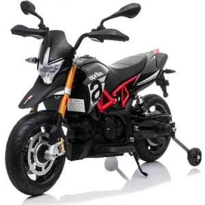 Comparateur de prix : Aprilia - Elektrische Kindermoto - 4 Roues - Mixte - Noir - Electrique...