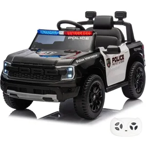 Comparateur de prix : Ford Raptor - Voiture De Police Électrique 12v - 1 A 5 Ans - Noir