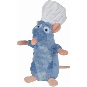 Peluche Ratatouille Rémy avec toque Disney 20 cm pas cher