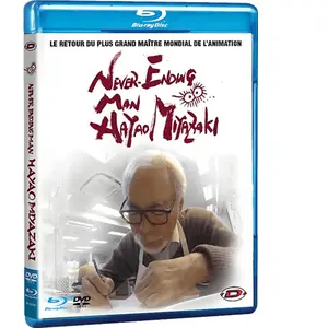 Dybex Never-Ending Man : Hayao Miyazaki Combo Blu-ray DVD