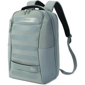 Hedgren Sac à dos gris bleu pour femme et homme Hcmby Comby 2 Comp Backpack 15,6" + RFID Grey - Green M 261143