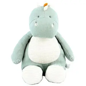 Noukie's Peluche en mousseline bio Stégi le stégosaure TSO (32 cm)